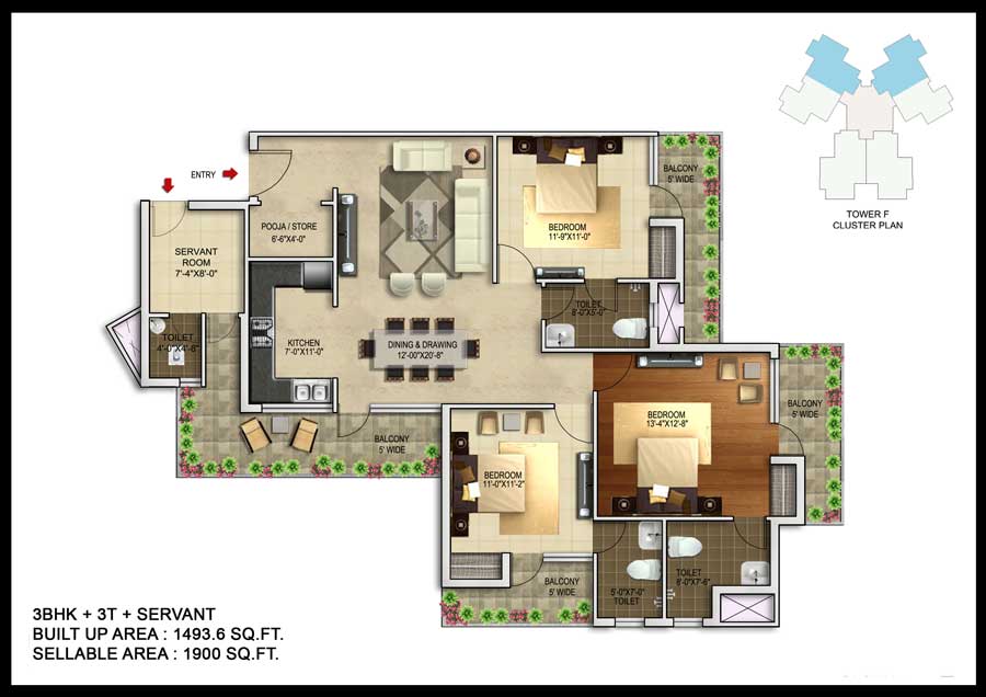 Unnati Fortune Unnati The Aranya in FNG Expressway Noida - Price, Floor ...