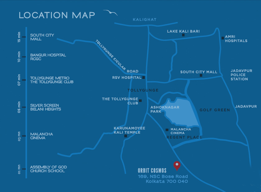 Orbit Cosmos Location Map Image