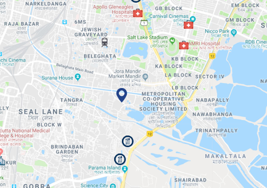 Jiva Homes Location Map Image