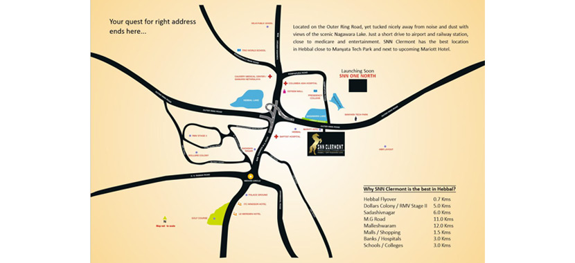 SNN Clermont Location Map Image