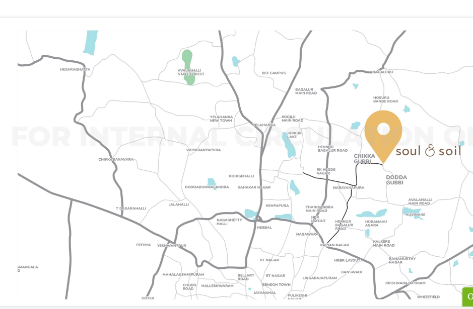 Assetz Soul & Soil Location Map Image