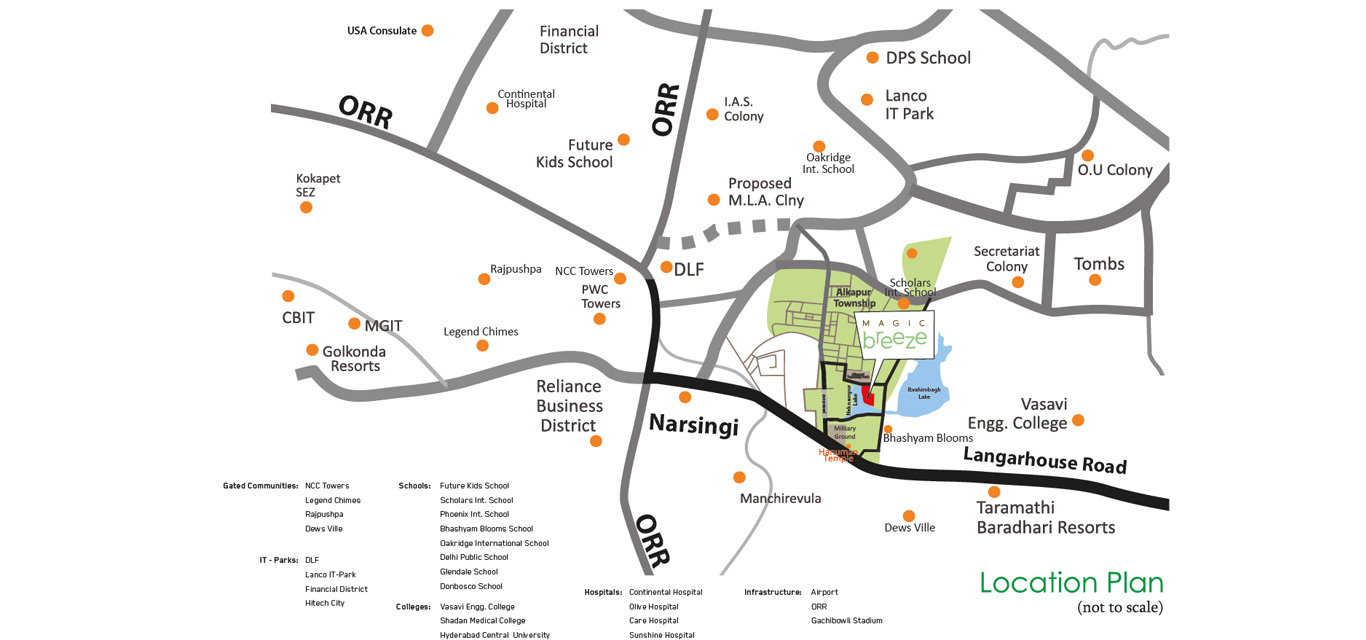 Magic Breeze Location Map Image