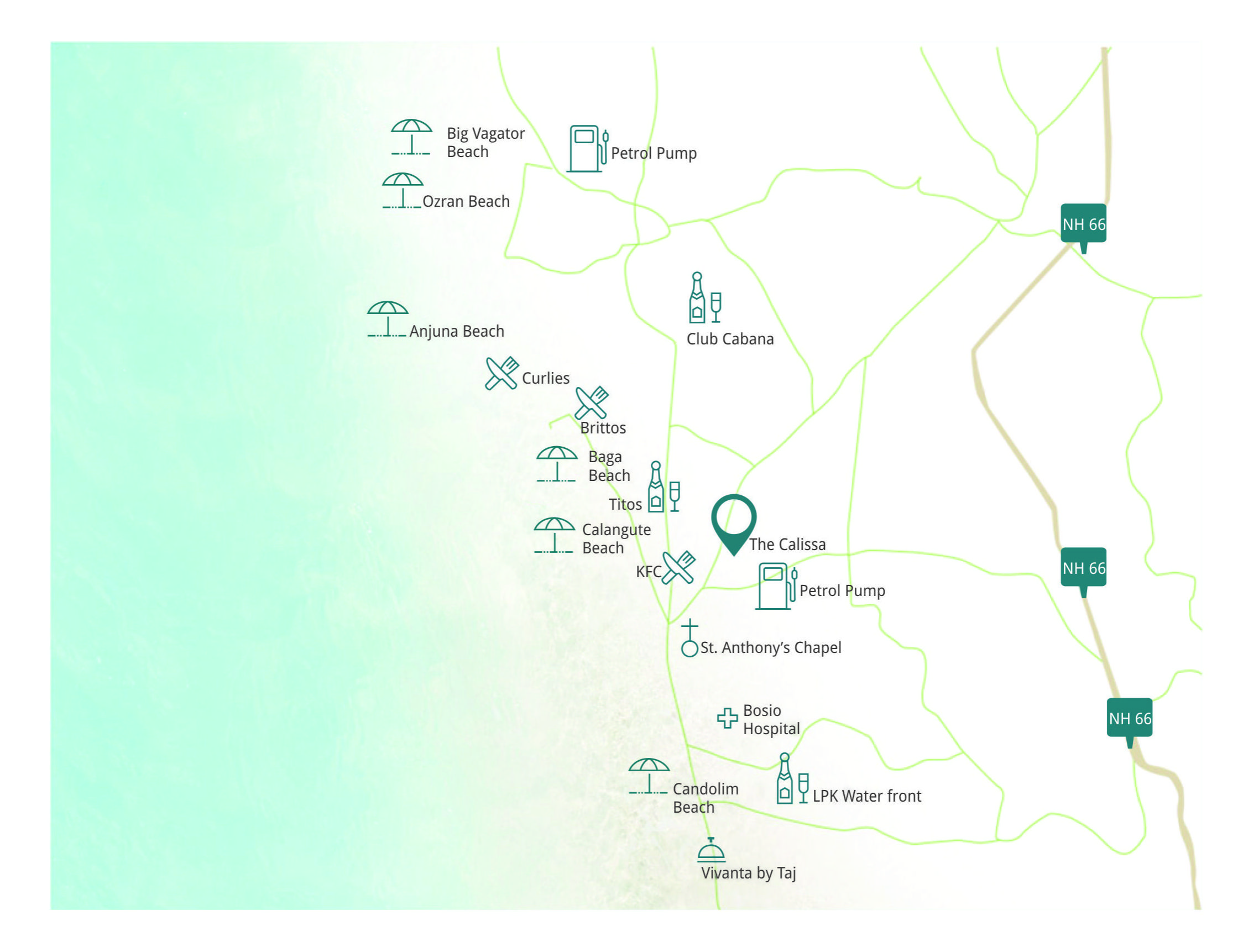 Greenambit Calissa Location Map Image