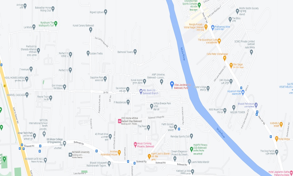 Vilas Javdekar Palladio Location Map Image
