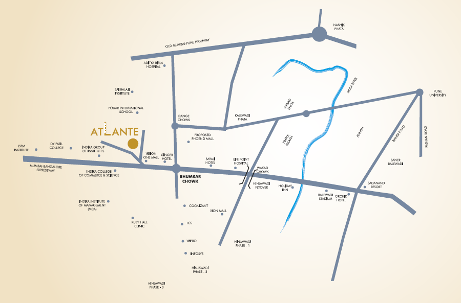 Pyramid Atlante Location Map Image