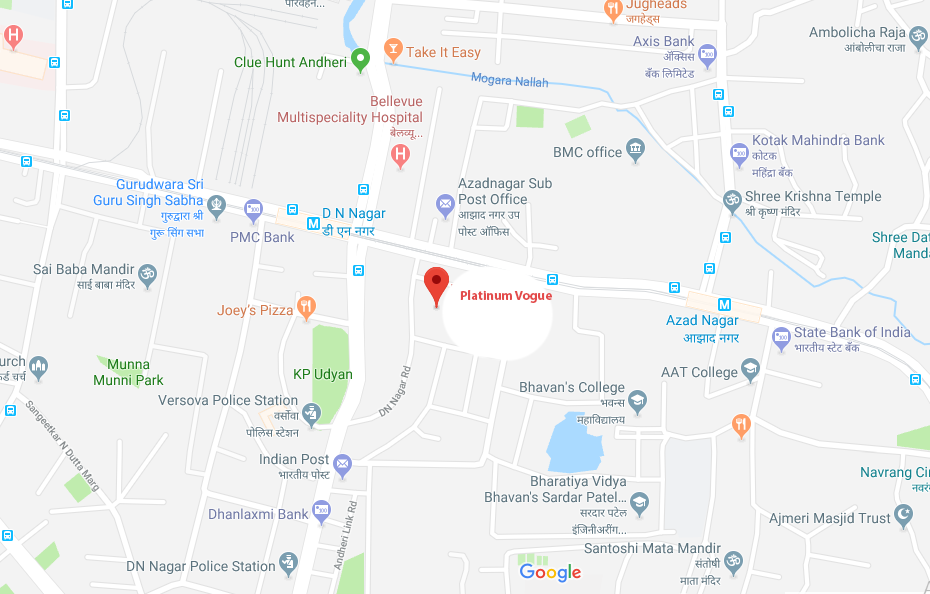 Platinum Vogue Location Map Image