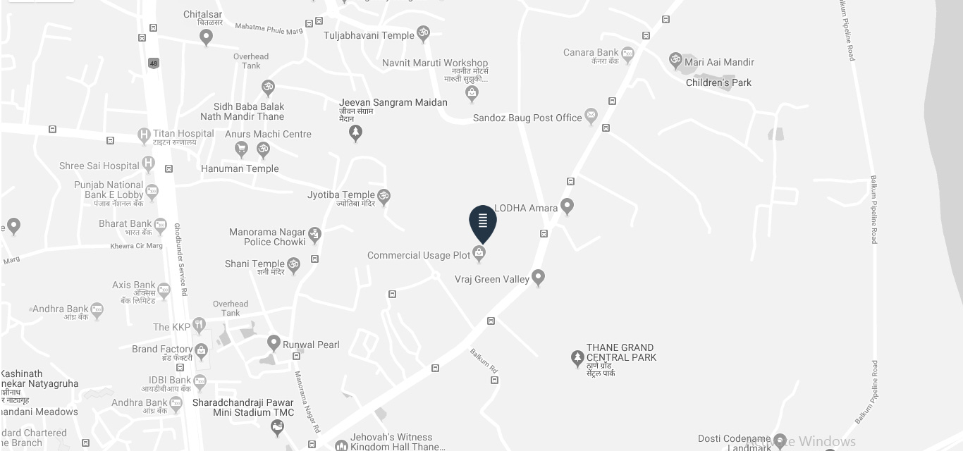 Lodha Codename Crown Jewel Location Map Image