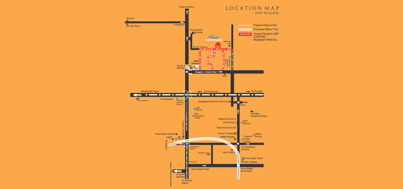Essense Location Map Image
