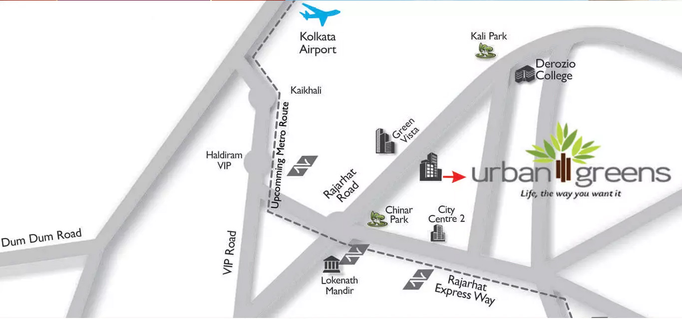 Loharuka Urban Greens Location Map Image