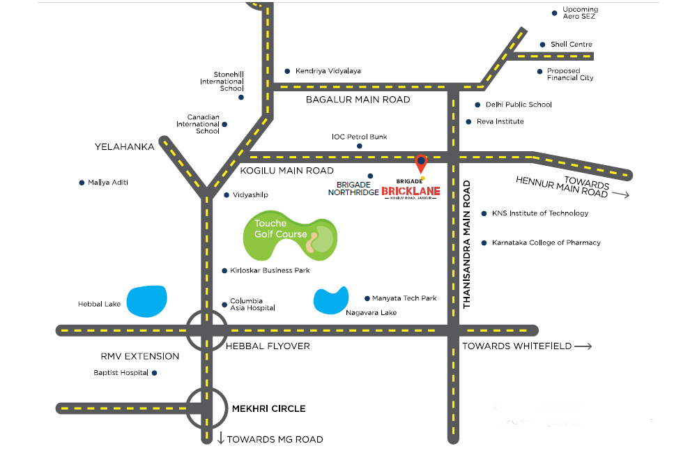 Brigade Bricklane Location Map Image
