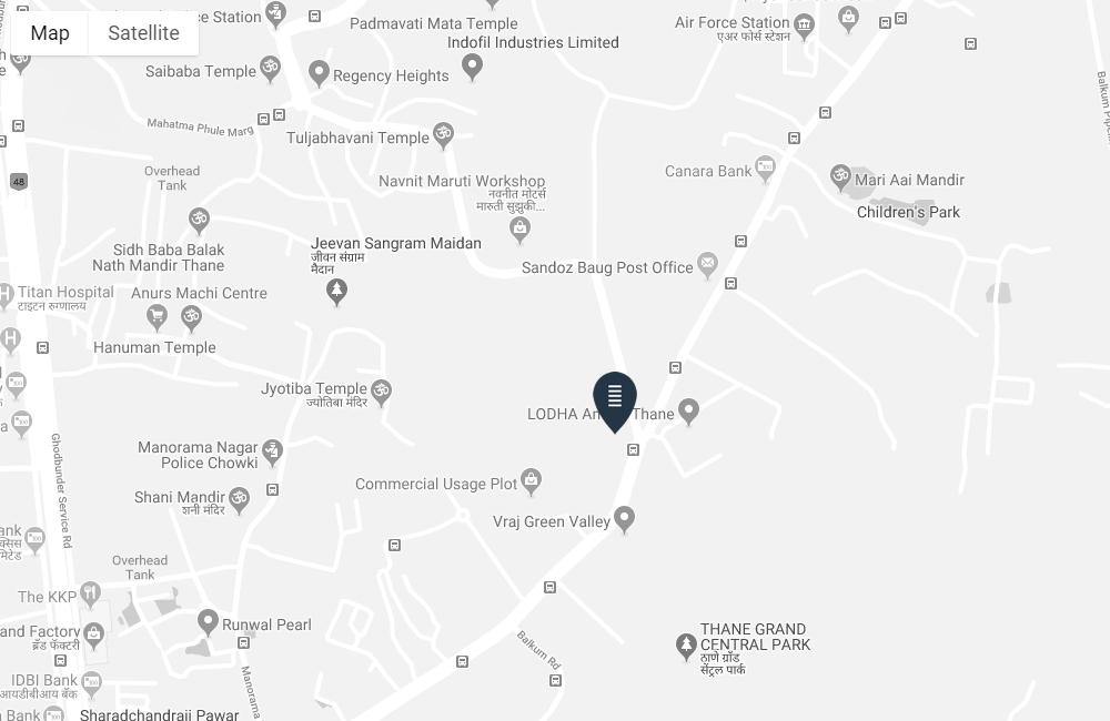 Lodha Sterling Location Map Image