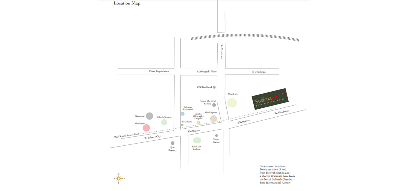 Swarnamani Location Map Image