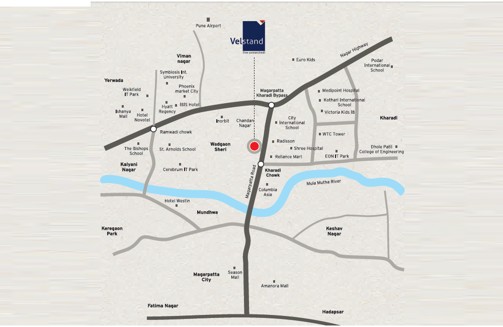 Royal Velstand Location Map Image