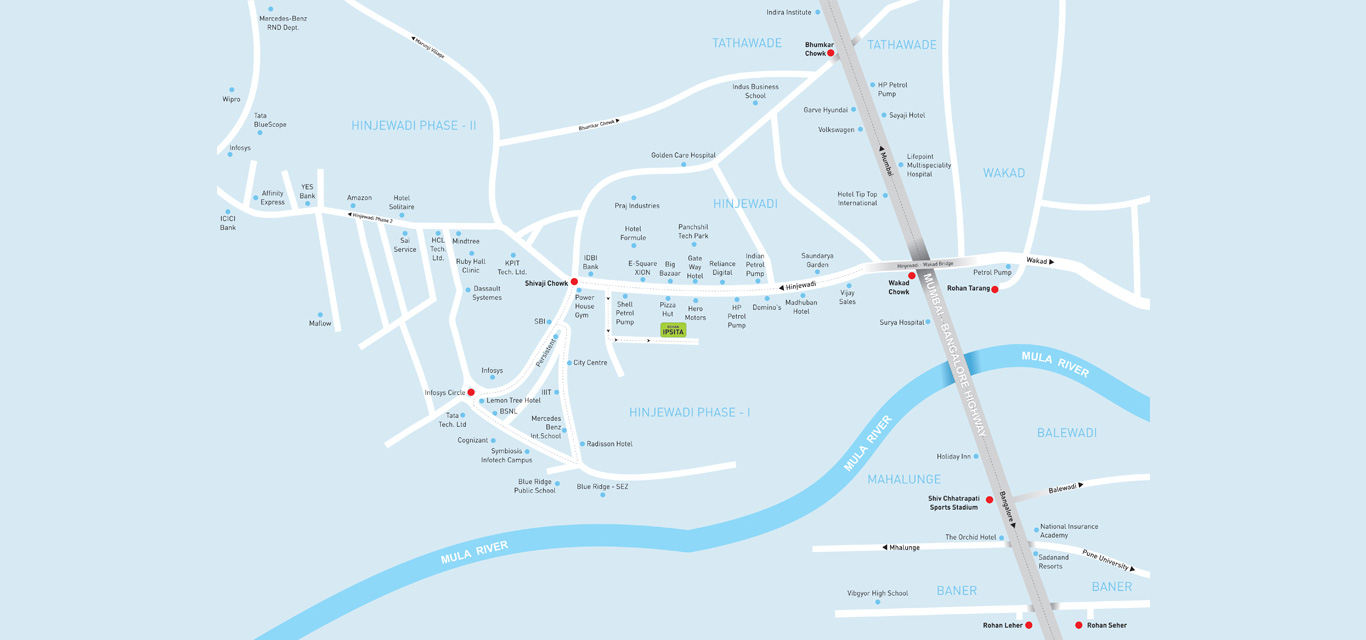 Rohan Ipsita Location Map Image