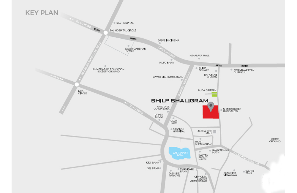 Shilp Shaligram Location Map Image