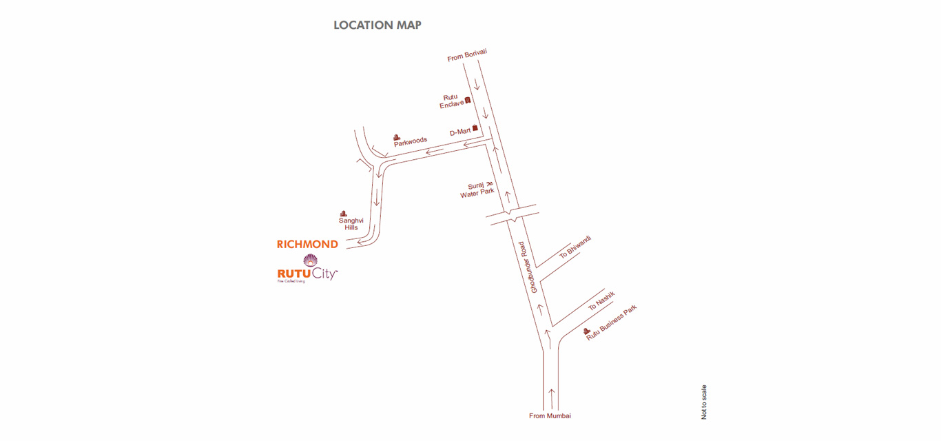 Rutu City Richmond Location Map Image
