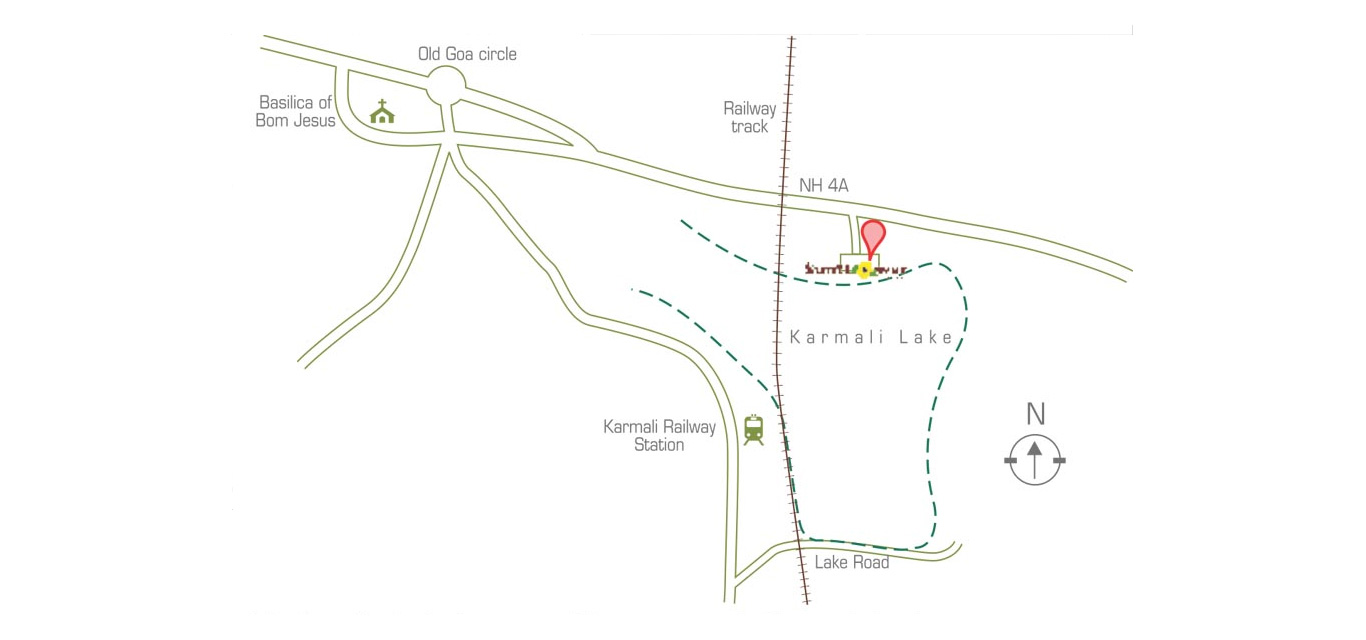 Sunflower Estate Location Map Image
