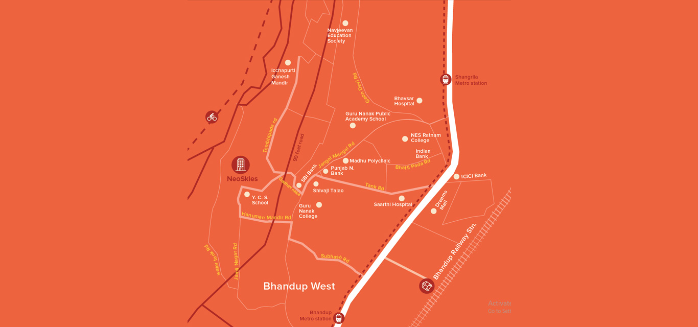 Marathon Neo Homes Location Map Image