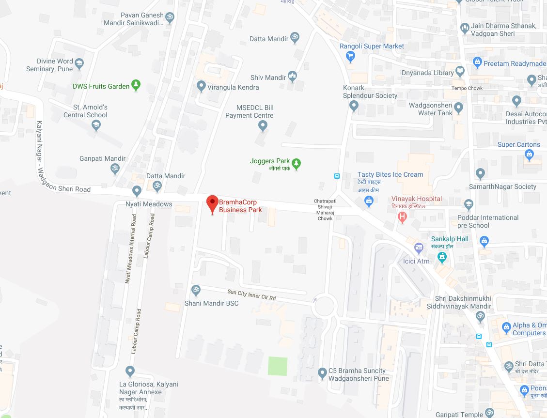 Bramha Business Park Location Map Image