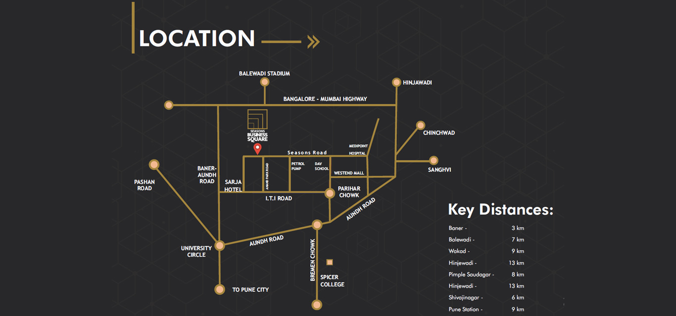 Seasons Business Square Location Map Image