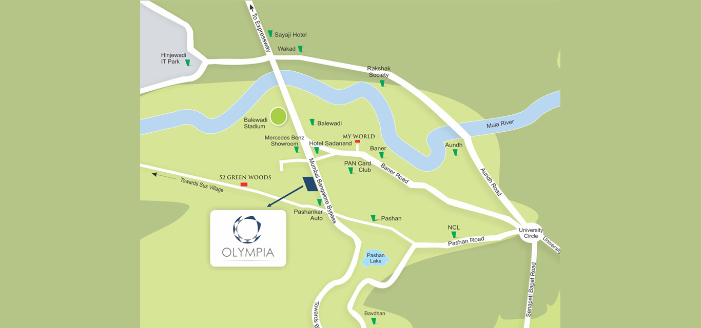 Achalare Olympia Location Map Image