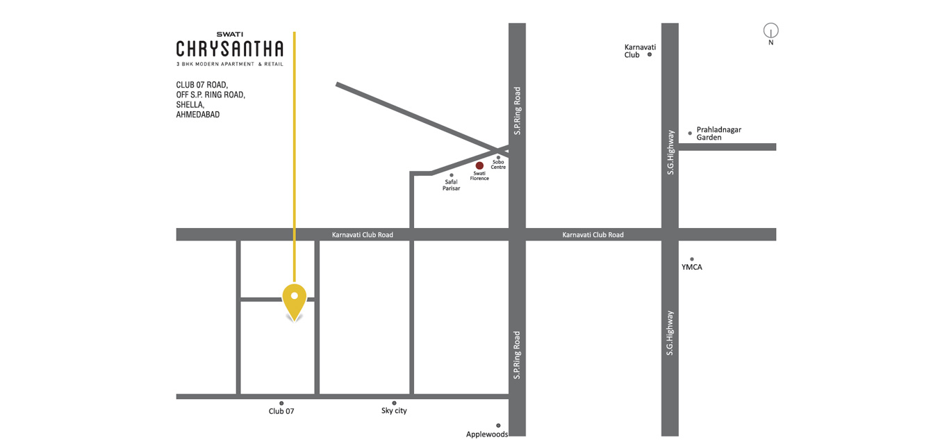 Swati Chrysantha Location Map Image