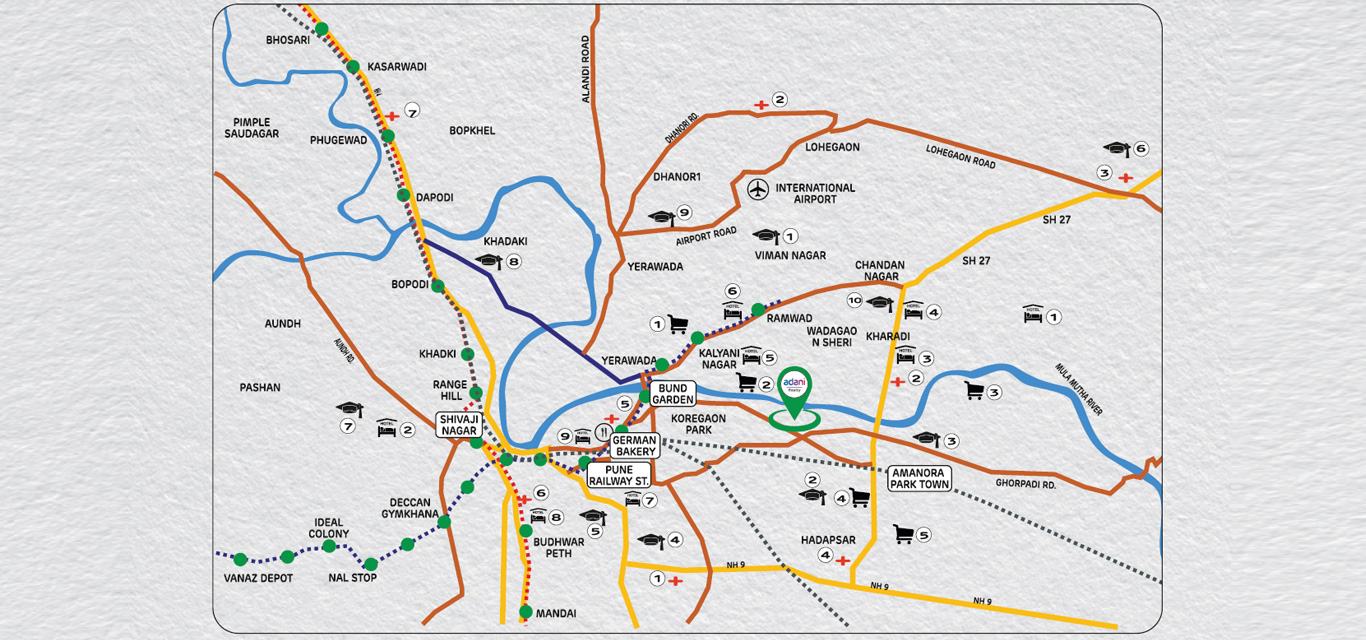 Atelier Greens Location Map Image