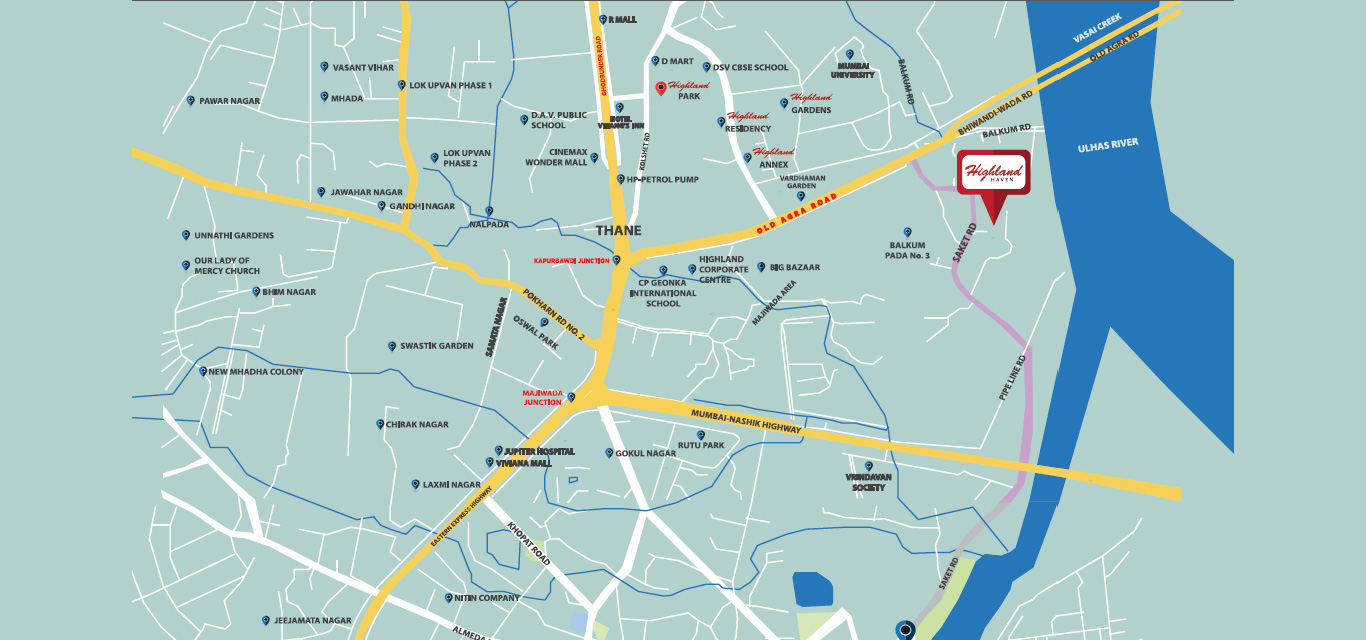Highland Haven Location Map Image
