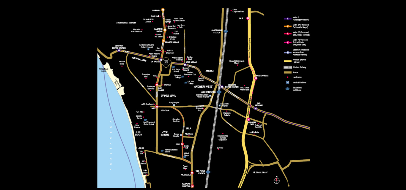 Platinum Life Location Map Image