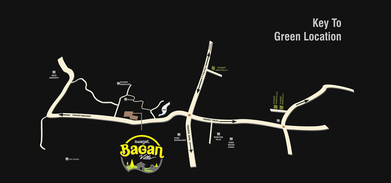 Swagat Bagan Ville Location Map Image
