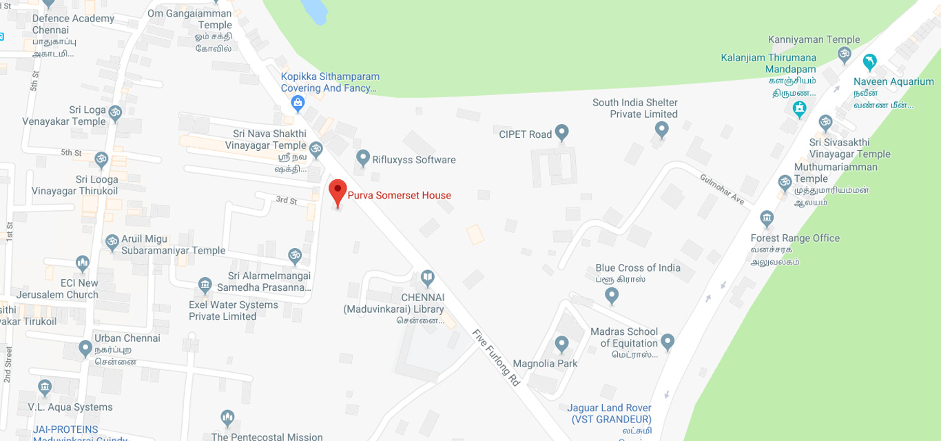 Purva Somerset House Location Map Image