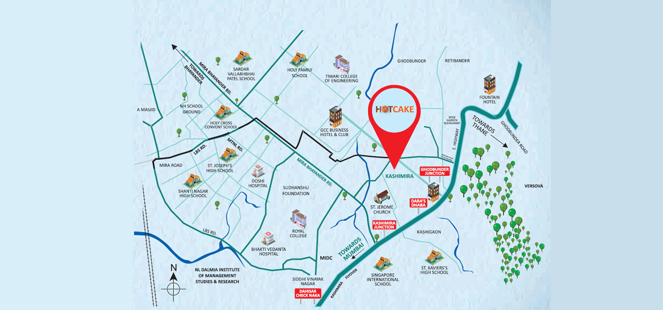 JP Imperia Location Map Image