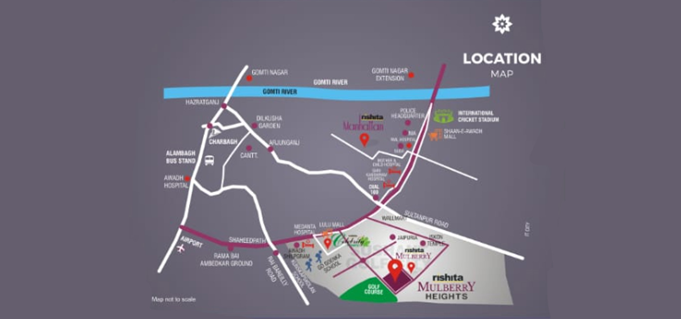 Rishita Mulberry Heights Location Map Image