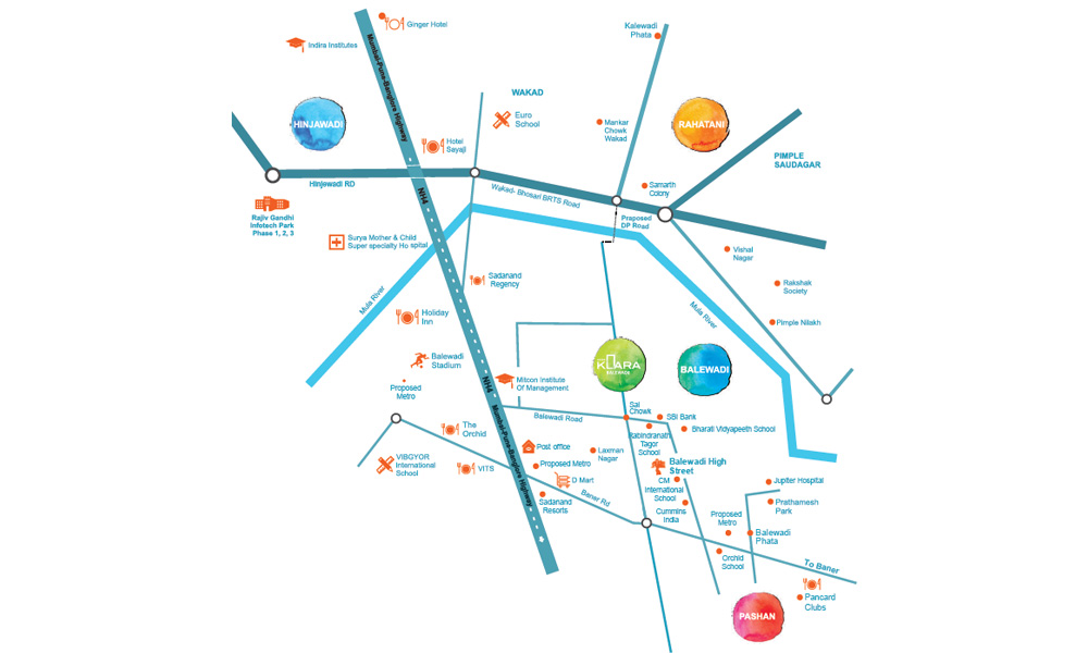 Gagan Klara Location Map Image