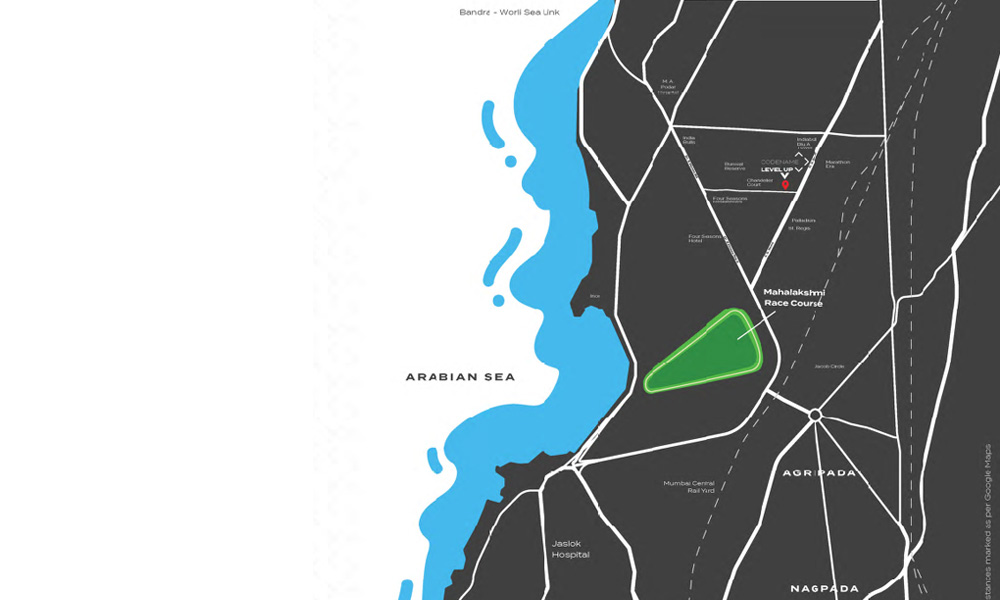 Chandak Cornerstone Location Map Image