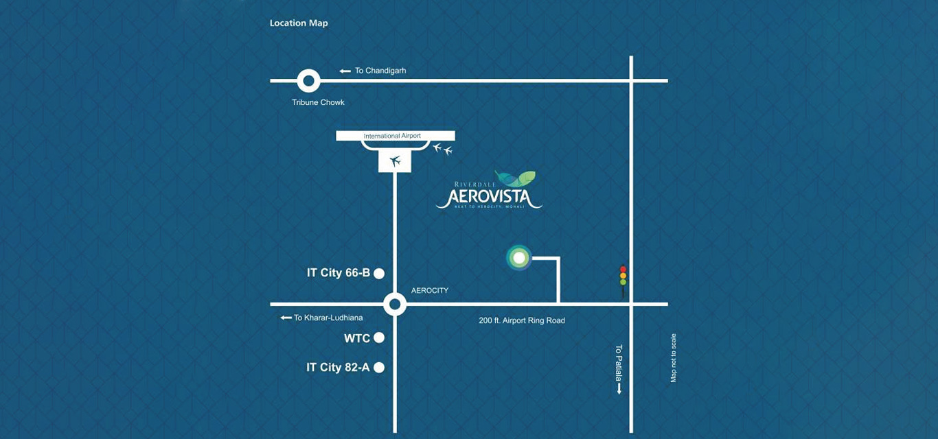 Riverdale Aerovista Location Map Image
