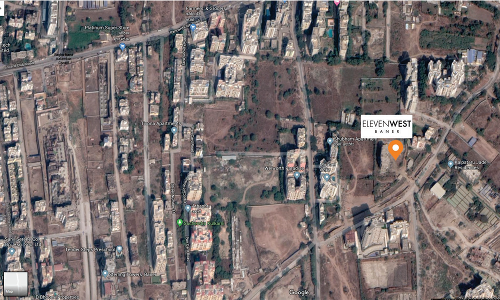 Eleven West Location Map Image