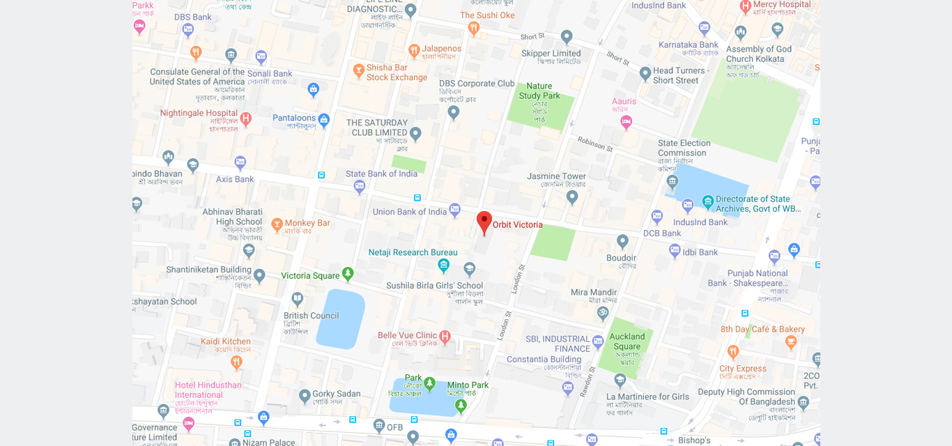 Orbit Victoria Location Map Image