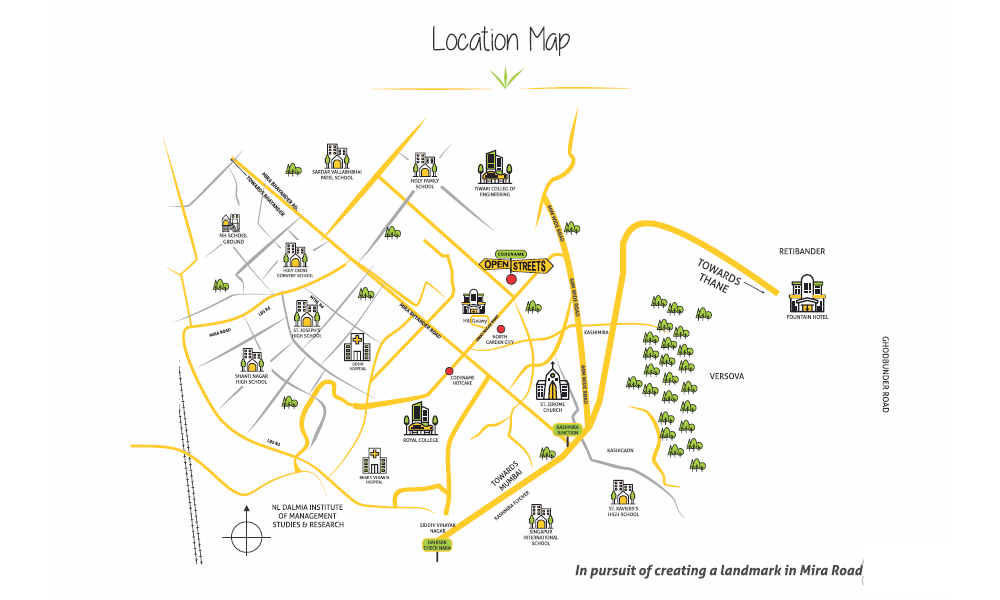 Codename Open Streets Location Map Image