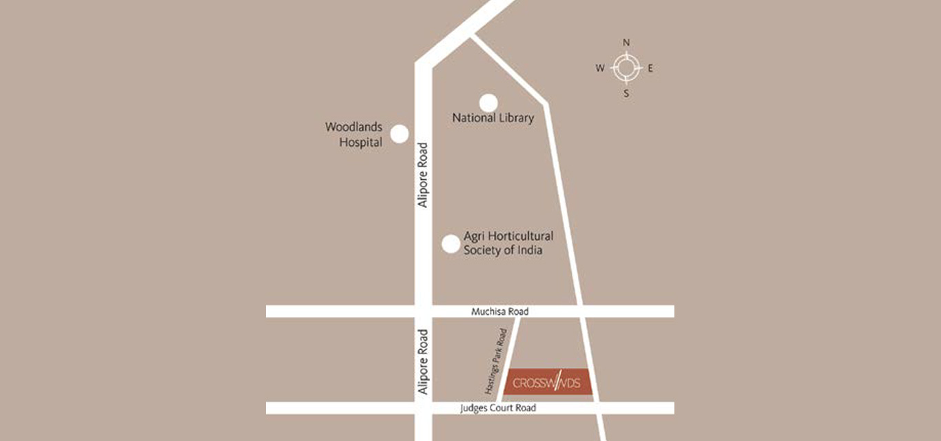 Keventer Crosswinds Location Map Image