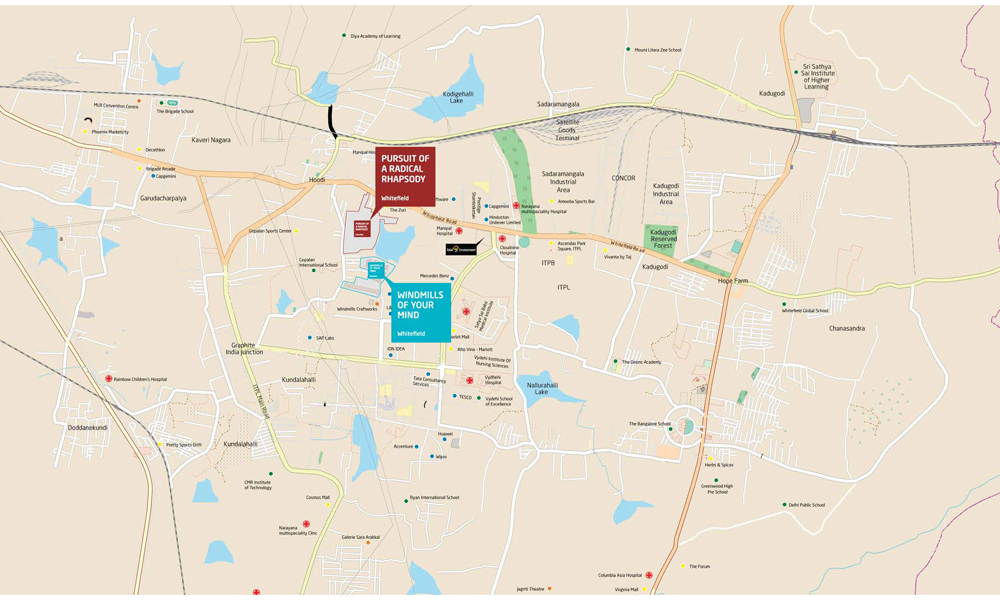 Windmills of Your Mind Location Map Image