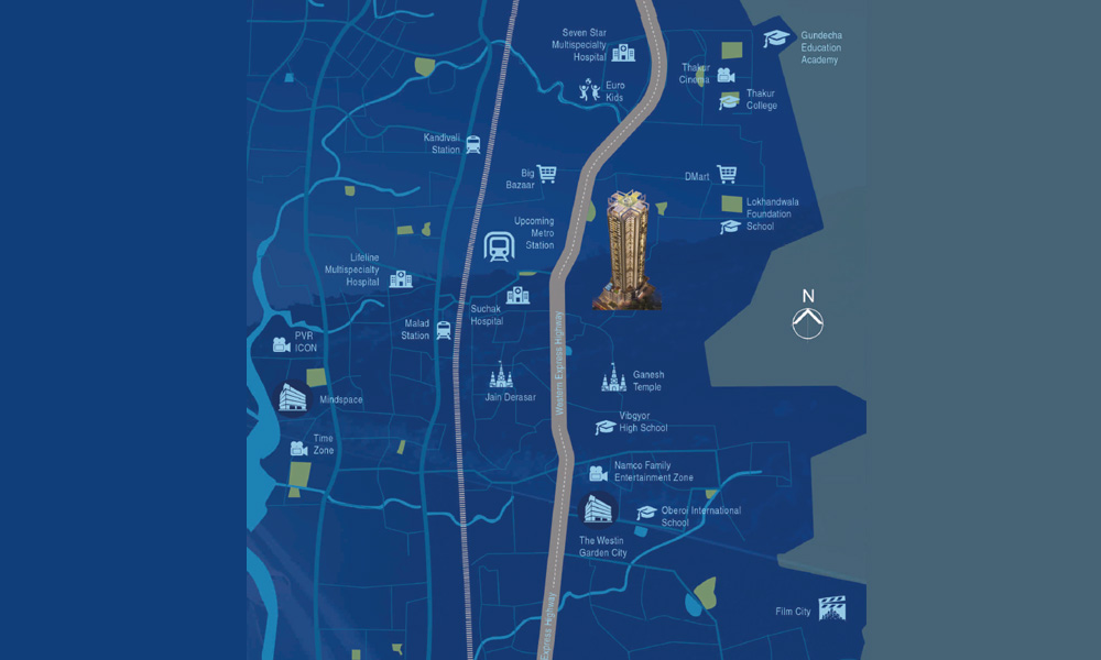 A&O F Residences Location Map Image
