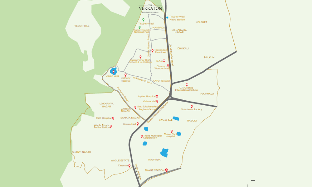 The Verraton Location Map Image