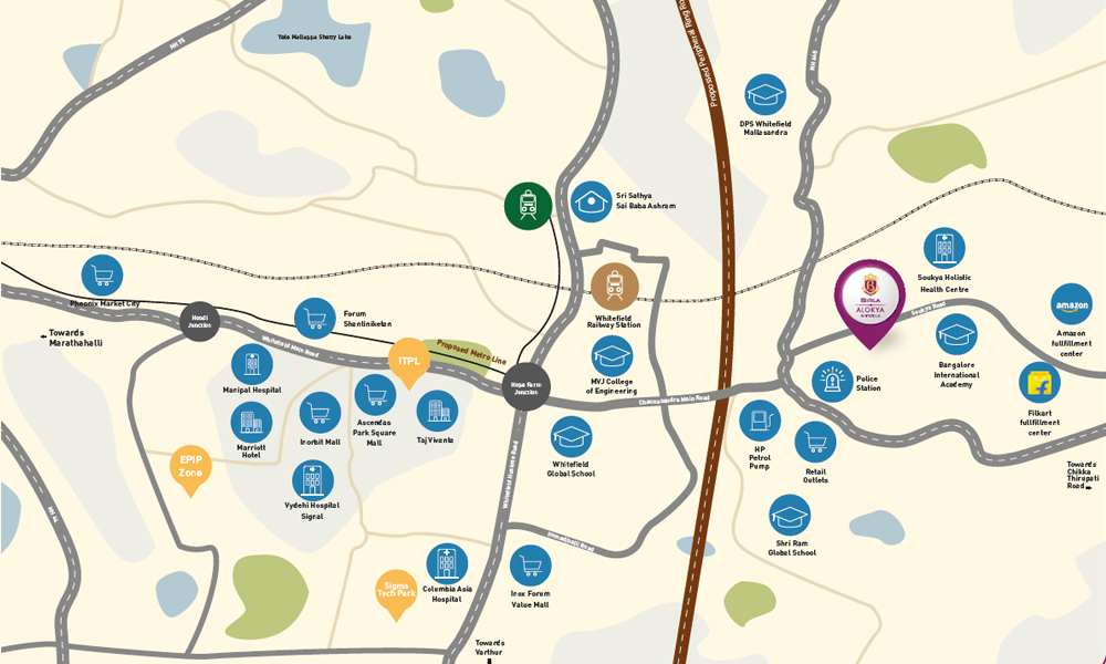 Birla Alokya Location Map Image