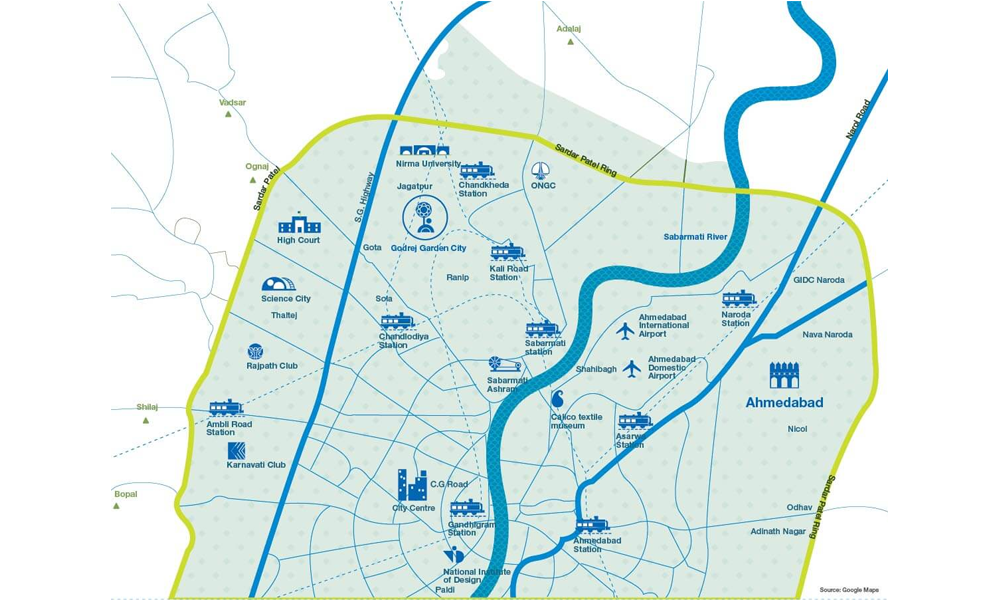 Godrej Vananta Location Map Image