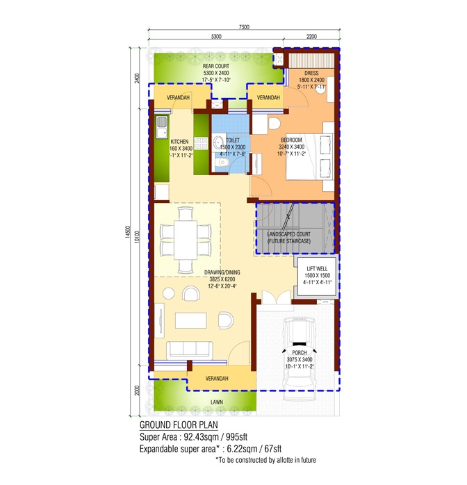 Jaypee Greens Sportsville in Greater Noida Noida - Price, Floor Plan ...