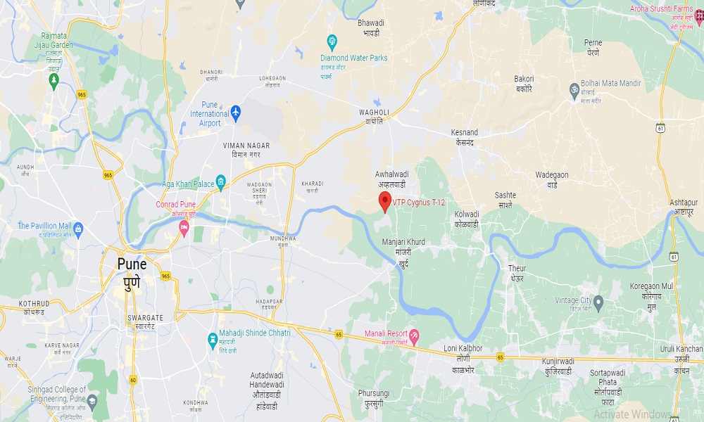 VTP Cygnus Commercial Location Map Image
