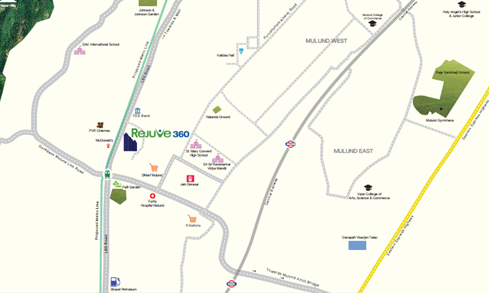 L&T Rejuve Location Map Image