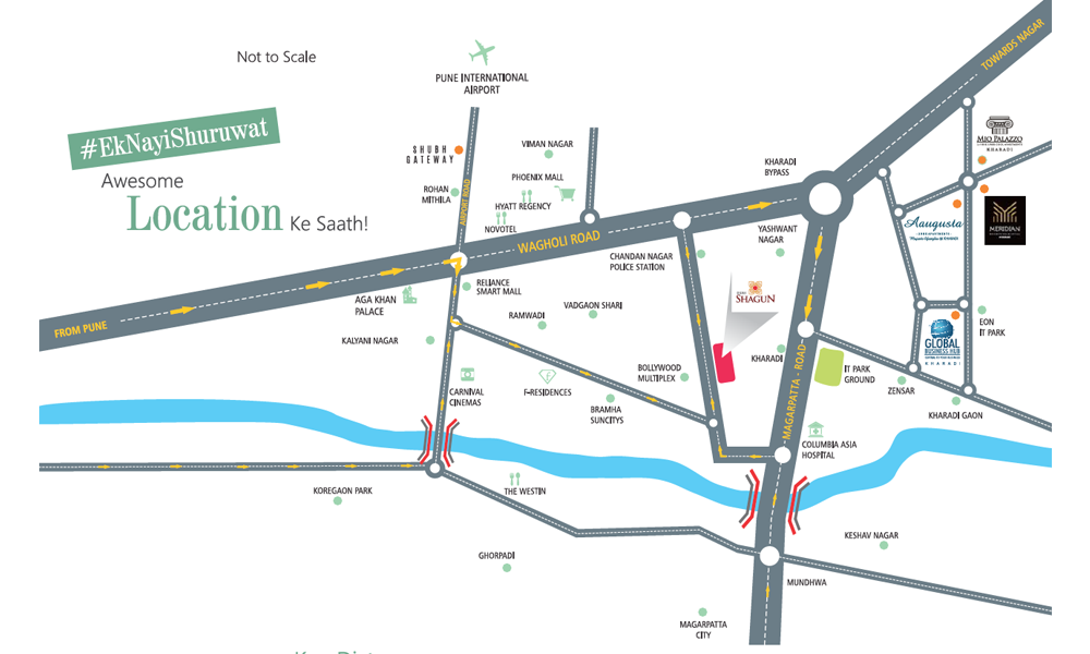 Shubh Shagun Location Map Image