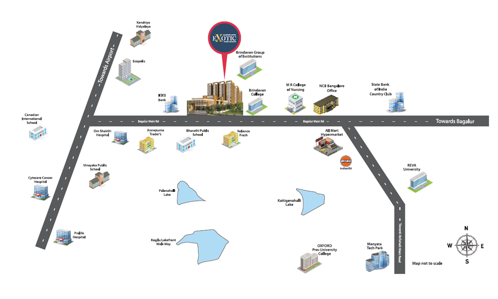 Salarpuria Sattva Exotic Location Map Image